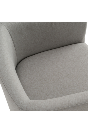 U-Shaped Brass Base Dining Chair | OROA Modern Yukon | Oroa.com