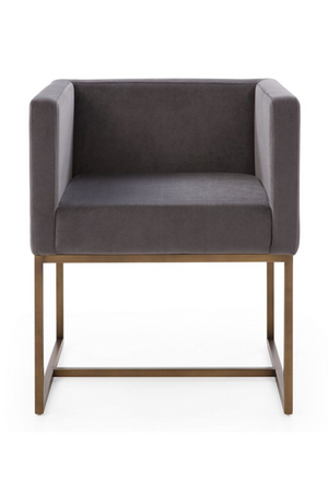 Square Tuxedo Arm Dining Chair | OROA Modern Marty | Oroa.com