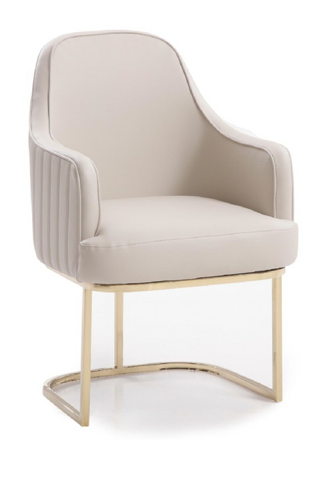 Gray Sloped-Back Dining Chair | OROA Modern Tyler | Oroa.com