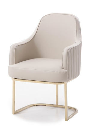 Gray Sloped-Back Dining Chair | OROA Modern Tyler | Oroa.com
