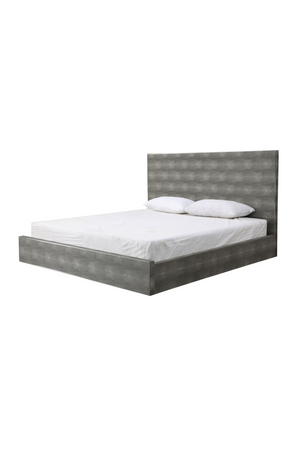 Dark Shagreen Bed | OROA Modern Dynasty | Oroa.com