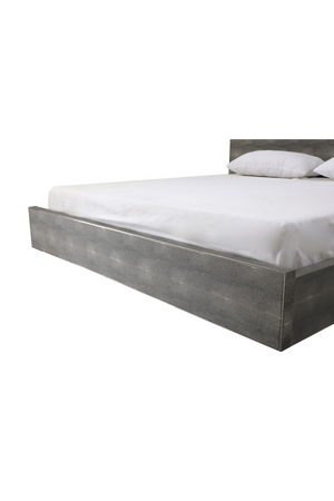 Dark Shagreen Bed | OROA Modern Dynasty | Oroa.com