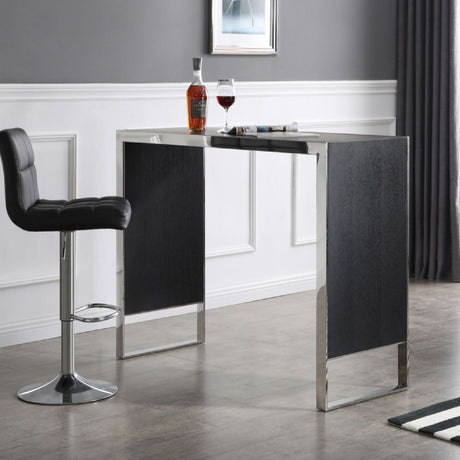   Black Oak Bar Table | Oroa.com