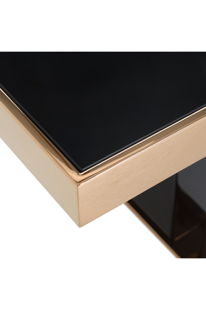 Black Glass Coffee Table | OROA Modern Cartier | Oroa.com