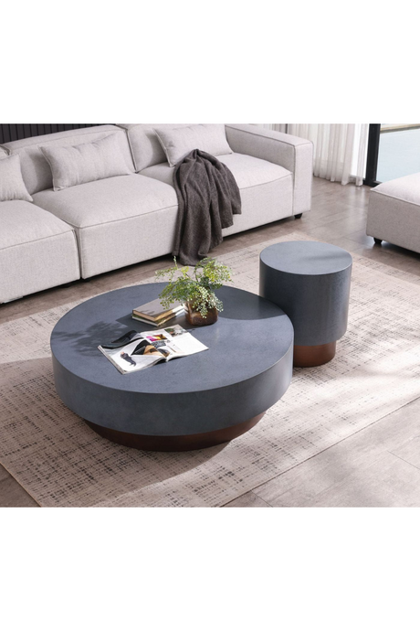 Gray Metal Coffee Table | OROA Modern Zachary | Oroa.com