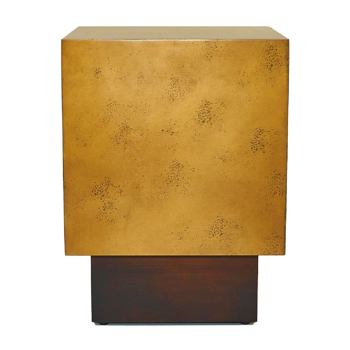   Antique Copper End Table | Oroa.com