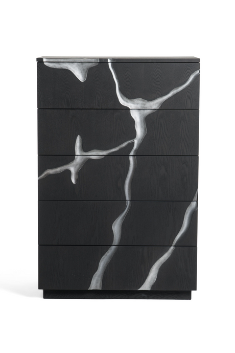 Matte Brown 5-Drawer Chest | OROA Modern Aspen | Oroa.com