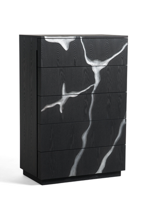 Matte Brown 5-Drawer Chest | OROA Modern Aspen | Oroa.com