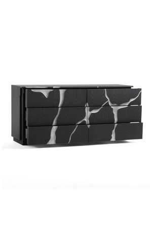Matte Brown 6-Drawer Dresser | OROA Modern Aspen | Oroa.com