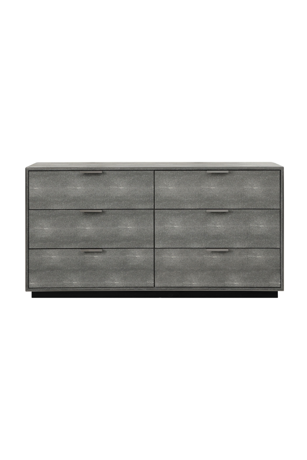 Dark Shagreen 6-Drawer Dresser | OROA Modern Dynasty | Oroa.com