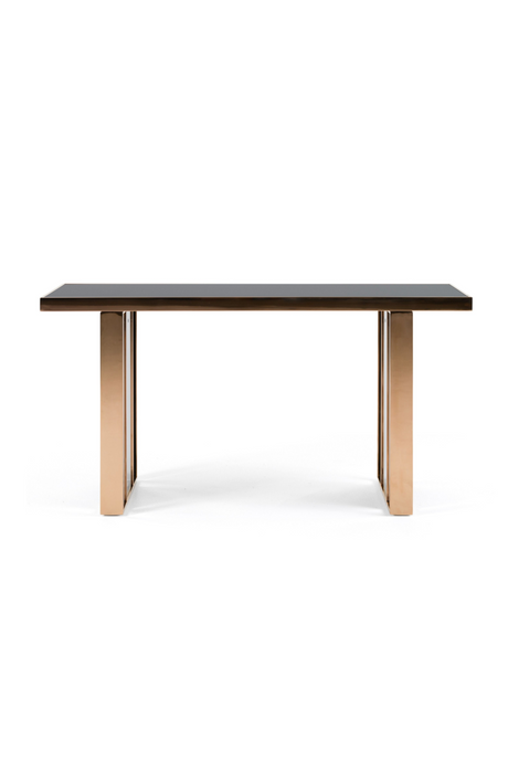 Black Glass Console Table | OROA Modern Cartier | Oroa.com