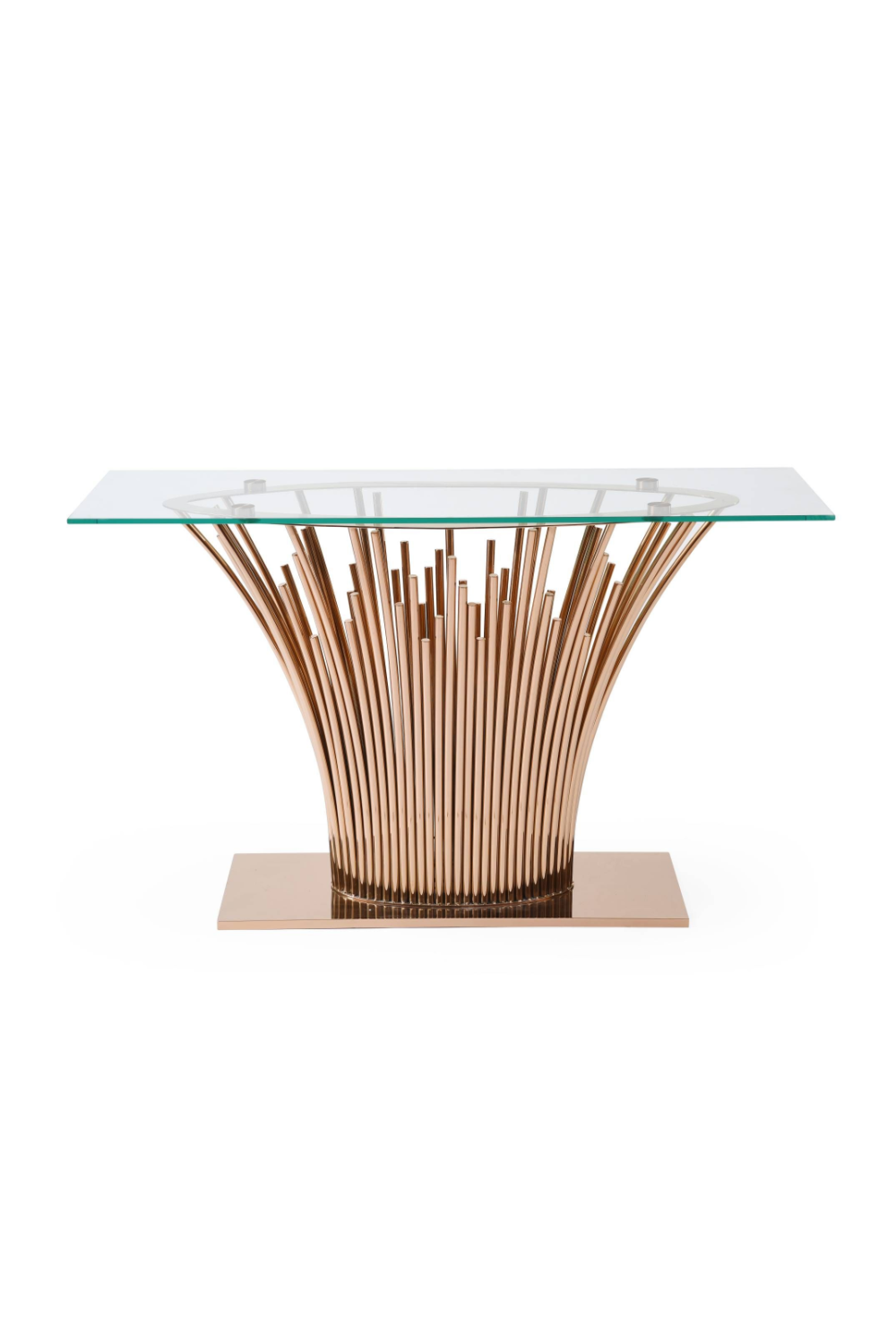 Rosegold Base Console Table | OROA Modern Paxton | Oroa.com