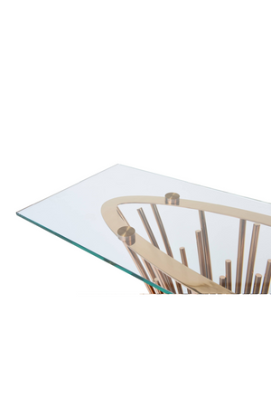 Rosegold Base Console Table | OROA Modern Paxton | Oroa.com