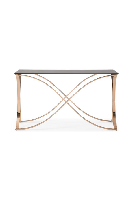Smoked Glass Console Table | OROA Modern Reklaw | Oroa.com