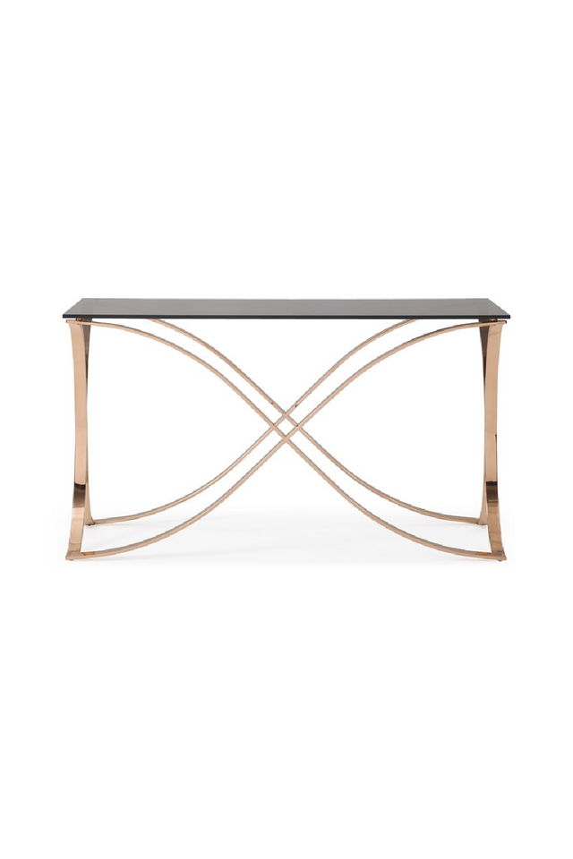 Smoked Glass Console Table | OROA Modern Reklaw | Oroa.com