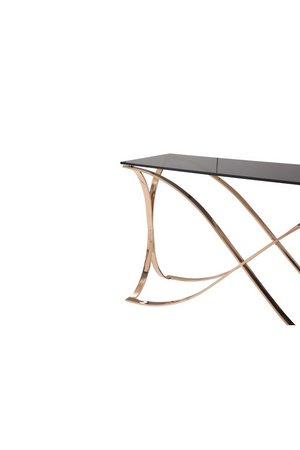 Smoked Glass Console Table | OROA Modern Reklaw | Oroa.com