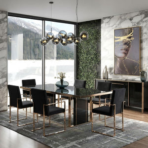   Black Gloss Dining Table | Oroa.com