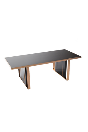 Black Gloss Dining Table | OROA Modern Cartier | Oroa.com