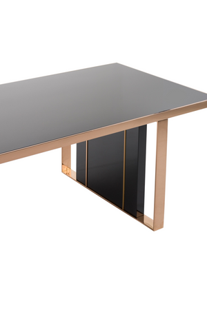 Black Gloss Dining Table | OROA Modern Cartier | Oroa.com