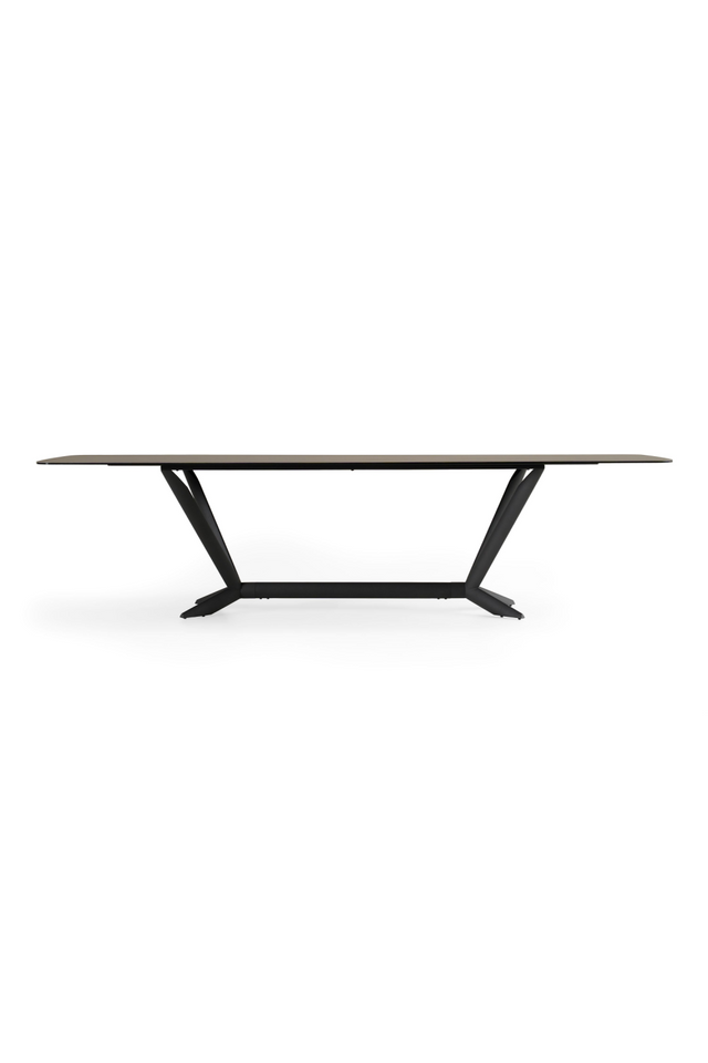 Gray Ceramic Dining Table | OROA Modern Herzog | Oroa.com