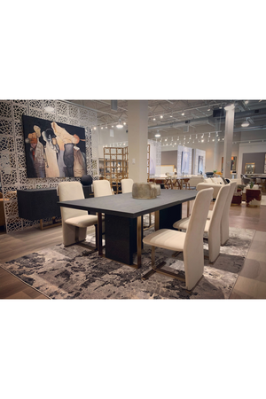 Black Ash Wood Dining Table | OROA Modern Tasha | Oroa.com