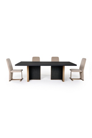 Black Ash Wood Dining Table | OROA Modern Tasha | Oroa.com