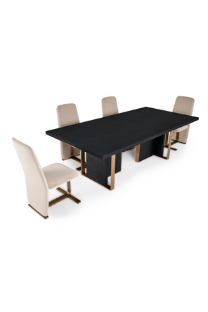 Black Ash Wood Dining Table | OROA Modern Tasha | Oroa.com