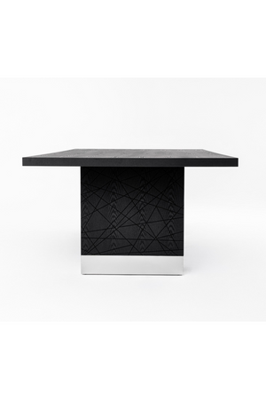Black Ash Dining Table | OROA Modern Kenda | Oroa.com