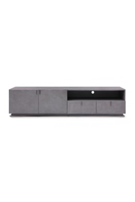 Gray Crackle TV Stand | OROA Modern Buckley | Oroa.com
