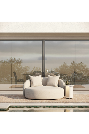 Beige Outdoor Daybed | OROA Modern Tabarca | Oroa.com