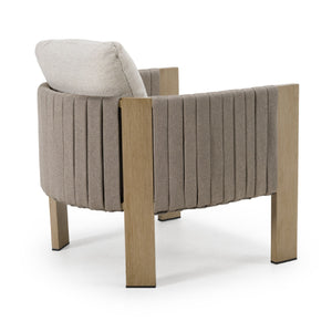   Gray Rope Outdoor Lounge Chair | Oroa.com