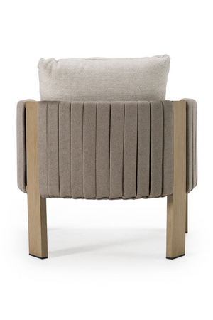 Gray Rope Outdoor Lounge Chair | OROA Modern Salvora | Oroa.com