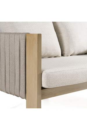 Outdoor Gray Rope Loveseat | OROA Modern Salvora | Oroa.com