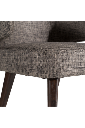 Gray Curved-Back Dining Chair | OROA Modern Carlton | Oroa.com