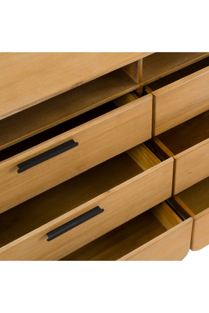 Natural Acacia 6-Drawer Dresser | OROA Modern Dresden | Oroa.com