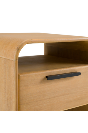 Natural Acacia Nightstand | OROA Modern Dresden | Oroa.com