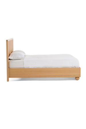 Fluted Oak Bed | OROA Modern Winters | Oroa.com