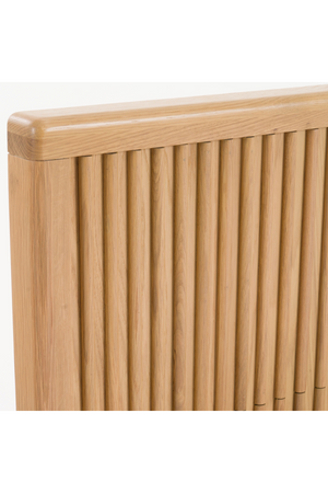 Fluted Oak Bed | OROA Modern Winters | Oroa.com