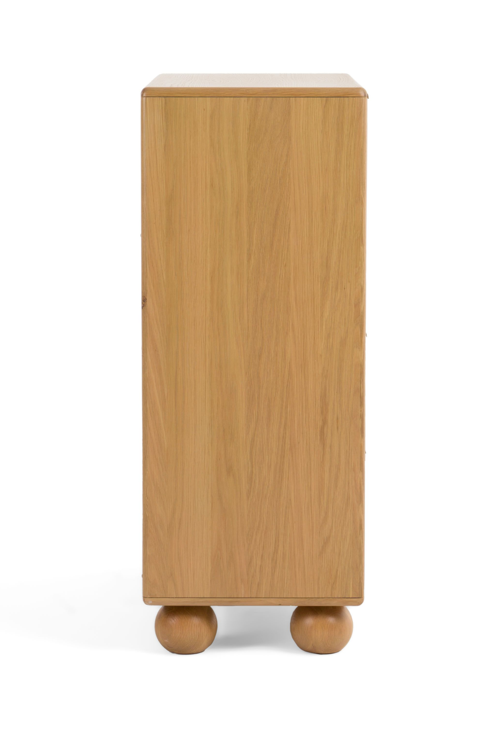 Fluted Oak 4-Drawer Chest | OROA Modern Winters | Oroa.com