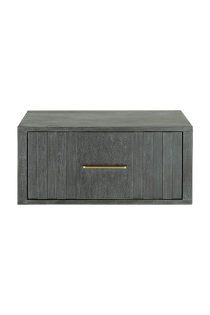 Gray Acacia 1-Drawer Nightstand | OROA Modern Manchester | Oroa.com