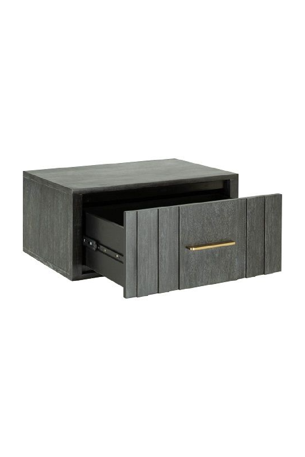 Gray Acacia 1-Drawer Nightstand | OROA Modern Manchester | Oroa.com