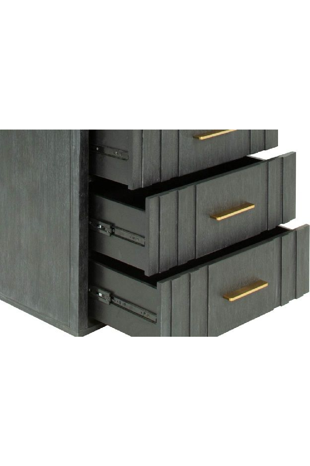 Gray Acacia 5-Drawer Chest | OROA Modern Manchester | Oroa.com