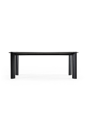 Black Wooden Oval Dining Table | OROA Modern Steven | Oroa.com