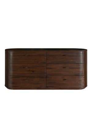 Solid Acacia 6-Drawer Dresser | OROA Modern Fields | Oroa.com