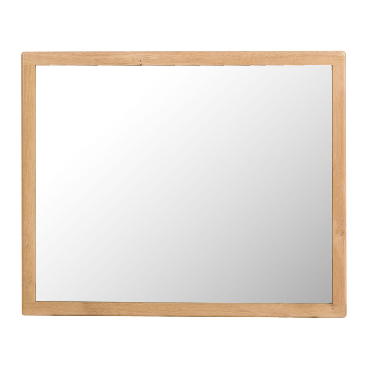   Modern Natural Oak Mirror | Oroa.com