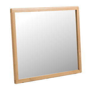   Modern Natural Oak Mirror | Oroa.com