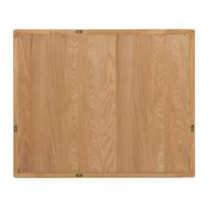   Modern Natural Oak Mirror | Oroa.com