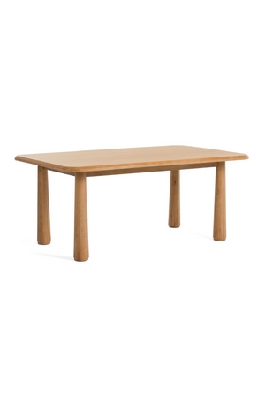 Natural Acacia Dining Table | OROA Modern Rhea | Oroa.com