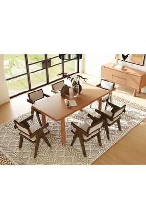 Natural Acacia Dining Table | OROA Modern Rhea | Oroa.com