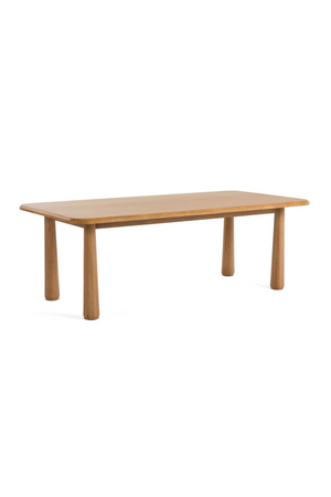 Natural Acacia Dining Table | OROA Modern Rhea | Oroa.com